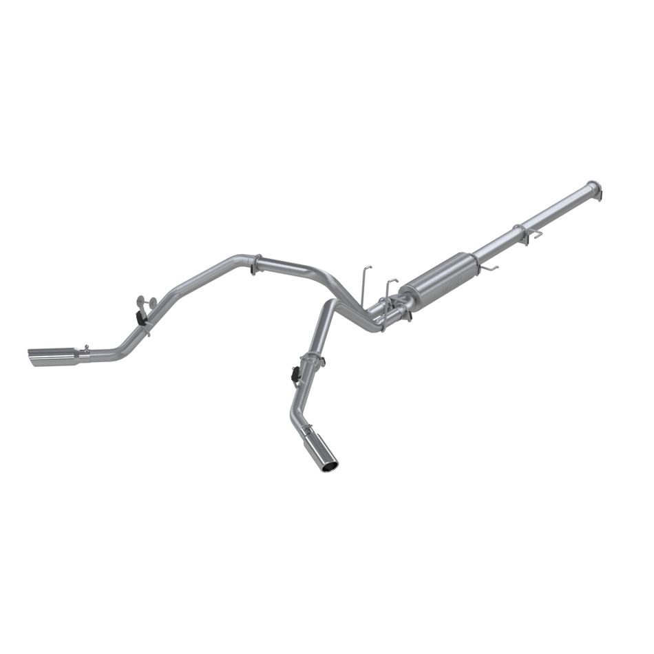 MBRP 2.5-Inch Cat-Back Exhaust Dual Armor Lite 5.7L Gas 2006-2008 Dodge Ram 1500 Aluminized Steel Crew Cab, Single Cab Short Bed 3.5-Inch 3 Inch Cat Back Exhaust System Dual Split Side Aluminized Steel For 06-08 Dodge Ram Hemi 1500
