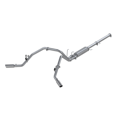 MBRP 2.5-Inch Cat-Back Exhaust Dual Armor Lite 5.7L Gas 2006-2008 Dodge Ram 1500 Aluminized Steel Crew Cab, Single Cab Short Bed 3.5-Inch 3 Inch Cat Back Exhaust System Dual Split Side Aluminized Steel For 06-08 Dodge Ram Hemi 1500