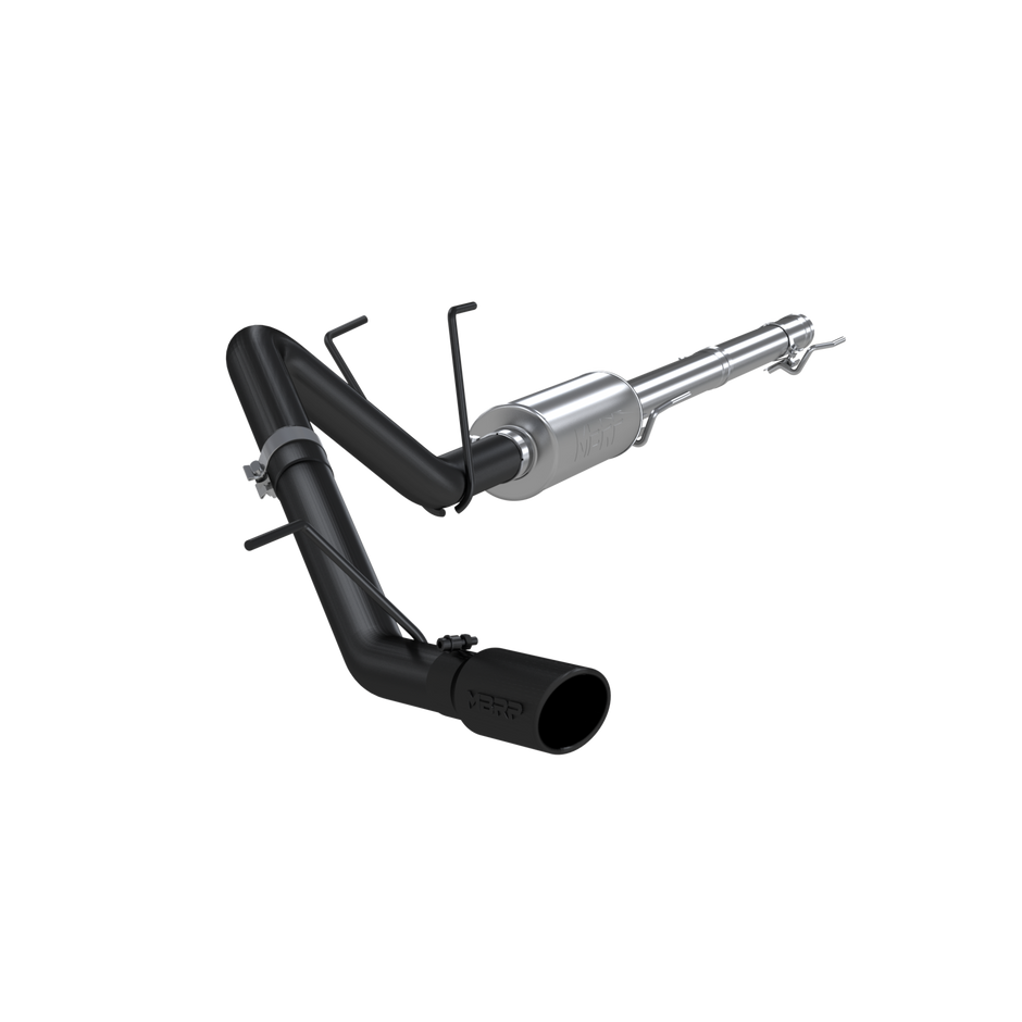 MBRP 3-Inch Cat-Back Exhaust Single Side Exit Armor Black 4.7L/5.7L Gas 2009-2010 Dodge Ram 1500; 2011-2018 Ram 1500; 2019-2024 Ram 1500 Classic