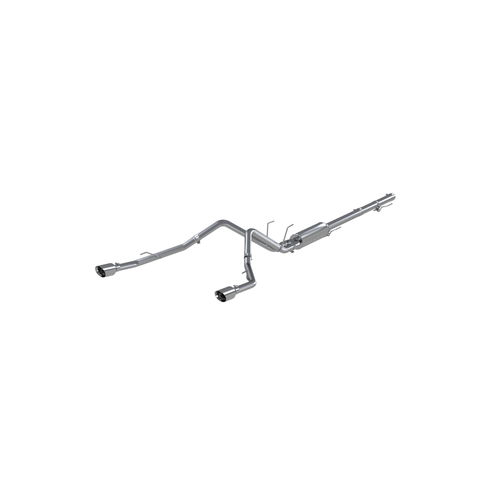 MBRP 2.5-Inch Cat-Back Exhaust Dual Armor Pro 5.7L Gas 2009-2010 Dodge Ram 1500; 2011-2018 Ram 1500; 2019-2024 Ram 1500 Classic