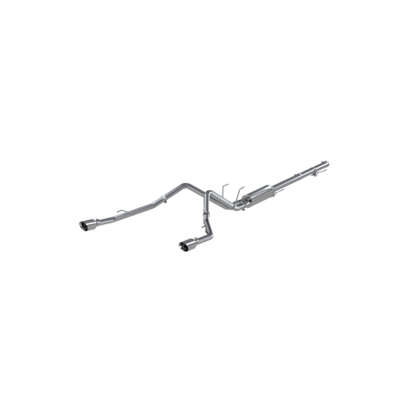 MBRP 2.5-Inch Cat-Back Exhaust Dual Armor Pro 5.7L Gas 2009-2010 Dodge Ram 1500; 2011-2018 Ram 1500; 2019-2024 Ram 1500 Classic
