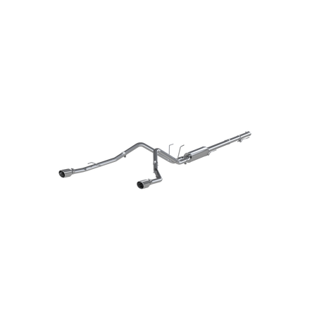 MBRP 2.5-Inch Cat-Back Exhaust Dual Armor Lite 5.7L Gas 2009-2010 Dodge Ram 1500; 2011-2018 Ram 1500; 2019-2024 Ram 1500 Classic