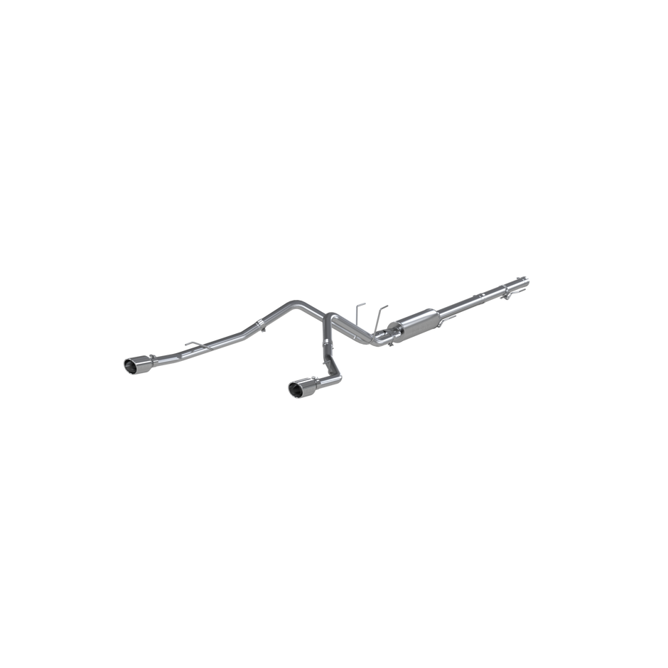 MBRP 2.5-Inch Cat-Back Exhaust Dual Armor Lite 5.7L Gas 2009-2010 Dodge Ram 1500; 2011-2018 Ram 1500; 2019-2024 Ram 1500 Classic