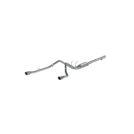 MBRP 2.5-Inch Cat-Back Exhaust Dual Armor Lite 5.7L Gas 2009-2010 Dodge Ram 1500; 2011-2018 Ram 1500; 2019-2024 Ram 1500 Classic