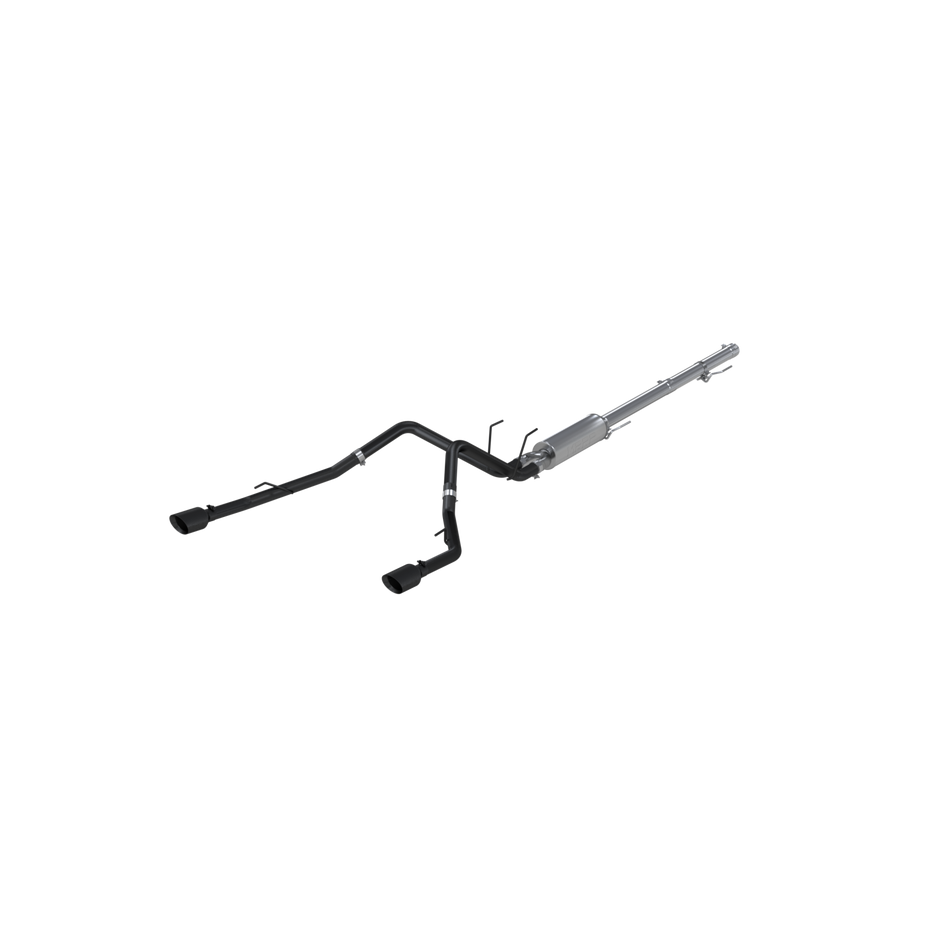 MBRP 2.5-Inch Cat-Back Exhaust Dual Armor Black 5.7L Gas 2009-2010 Dodge Ram 1500; 2011-2018 Ram 1500; 2019-2024 Ram 1500 Classic