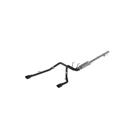MBRP 2.5-Inch Cat-Back Exhaust Dual Armor Black 5.7L Gas 2009-2010 Dodge Ram 1500; 2011-2018 Ram 1500; 2019-2024 Ram 1500 Classic