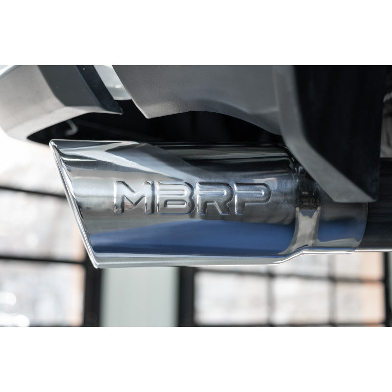 MBRP 4-Inch Cat-Back Exhaust Single Side Exit Armor Pro 6.4L Gas 2014-2026 Ram 2500/3500