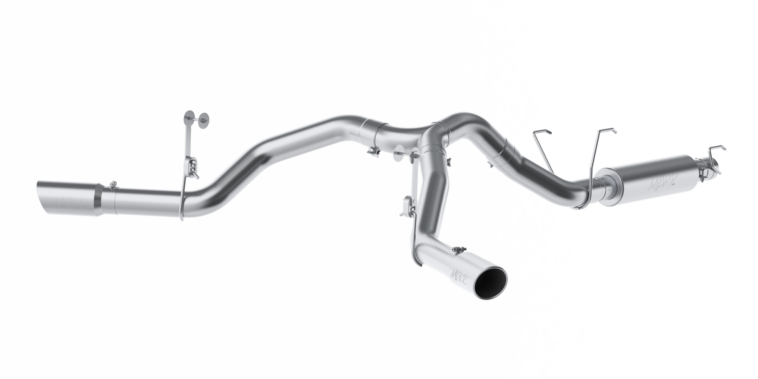 MBRP 4-Inch Cat-Back Exhaust Side Exit Armor Lite 6.4L Gas 2014-2026 Ram 2500