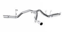 MBRP 4-Inch Cat-Back Exhaust Side Exit Armor Lite 6.4L Gas 2014-2026 Ram 2500