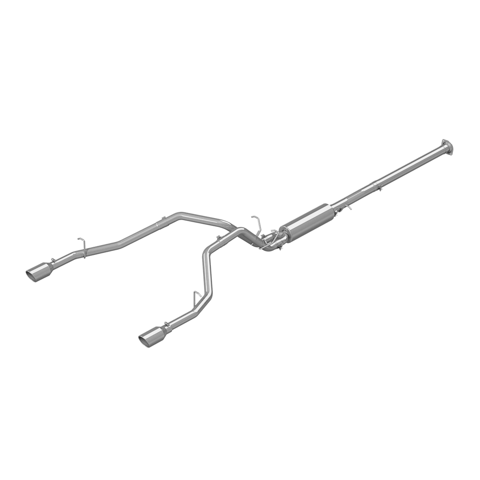 MBRP 2.5-Inch Cat-Back Exhaust Dual Armor Lite 5.7L Gas 2019-2024 Ram 1500