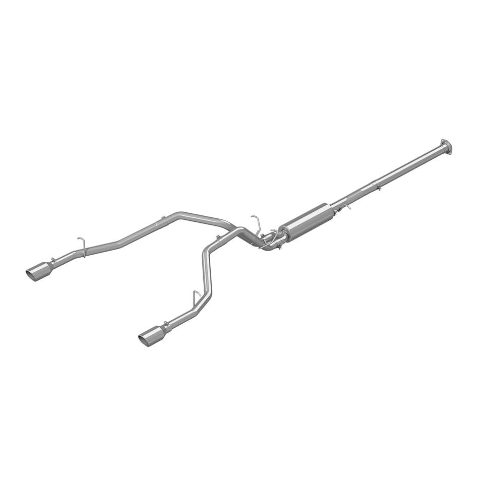MBRP 2.5-Inch Cat-Back Exhaust Dual Armor Lite 5.7L Gas 2019-2024 Ram 1500
