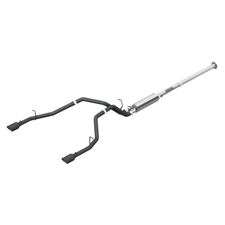 MBRP 2.5-Inch Cat-Back Exhaust Dual Armor Black 5.7L 2019-2024 Ram 1500