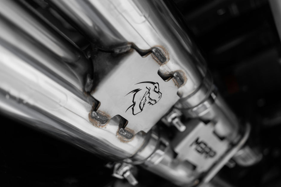 MBRP 3-Inch Cat-Back Exhaust Dual Armor Pro 6.2L Gas 2021-2024 Ram 1500