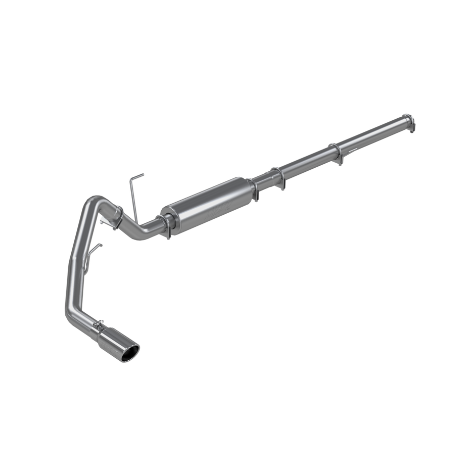 MBRP 3-Inch Cat-Back Exhaust Single Side Armor Lite 4.6L/5.4L Gas 2004-2008 Ford F-150 Aluminized Steel Crew Cab, Extended Cab 4-Inch