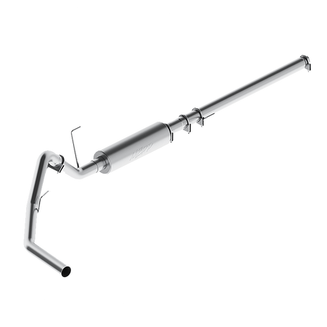 MBRP 3-Inch Cat-Back Exhaust Single Side Armor Lite 4.6L/5.4L Gas 2004-2008 Ford F-150 Aluminized Steel Crew Cab, Extended Cab Short Bed