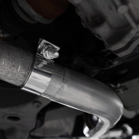 MBRP 2.5-Inch Axle-Back Exhaust Quad Armor Pro 3.0L EcoBoost/Gas 2020-2026 Ford Explorer; 2020-2026 Lincoln Aviator