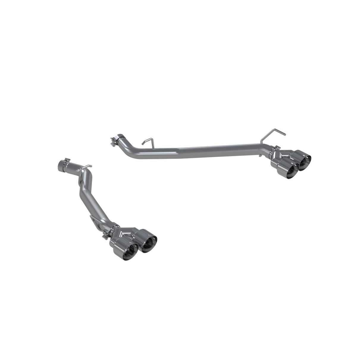MBRP 2.5-Inch Axle-Back Exhaust Quad Armor Lite 3.0L EcoBoost/Gas 2020-2026 Ford Explorer; 2020-2026 Lincoln Aviator