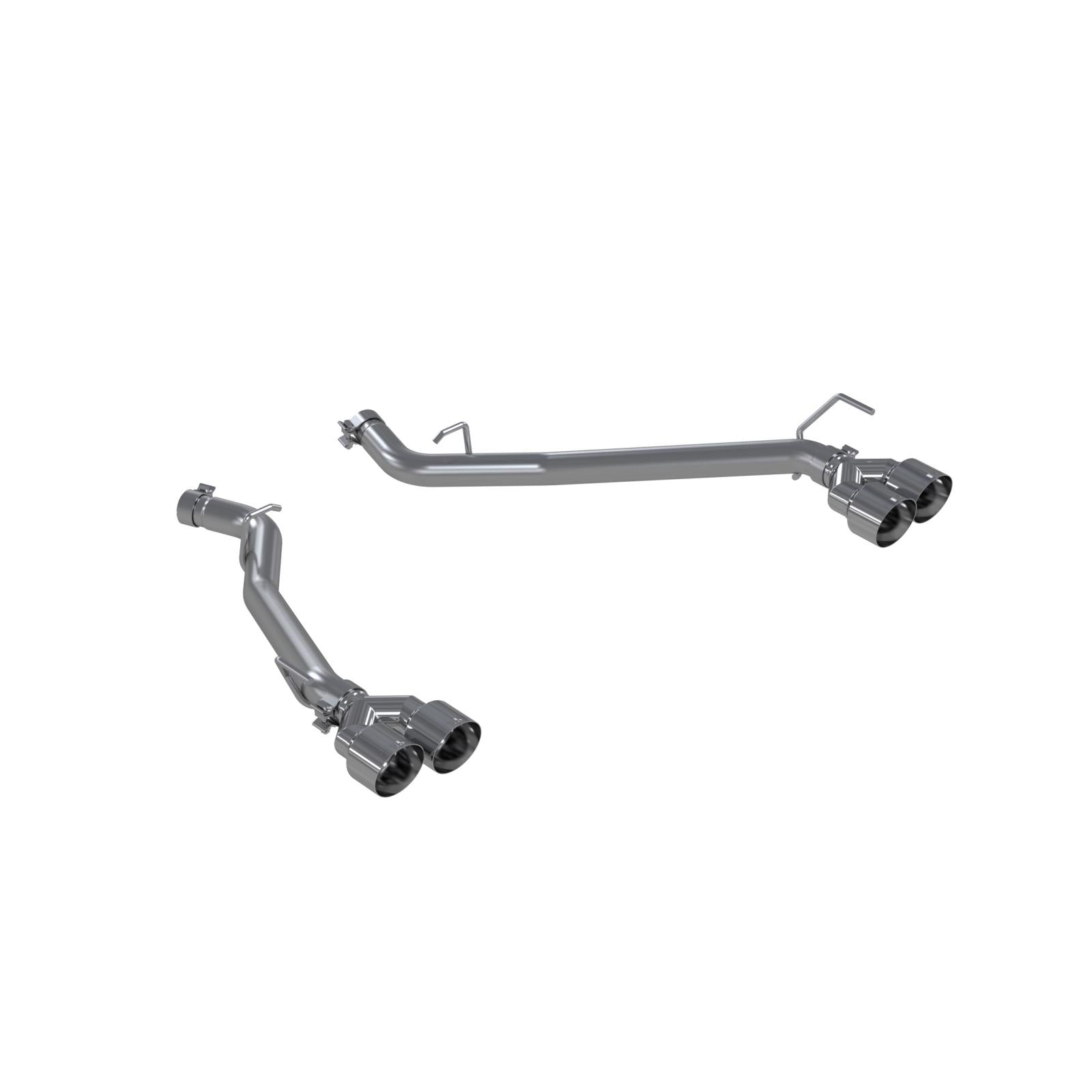 MBRP 2.5-Inch Axle-Back Exhaust Quad Armor Lite 3.0L EcoBoost/Gas 2020-2026 Ford Explorer; 2020-2026 Lincoln Aviator