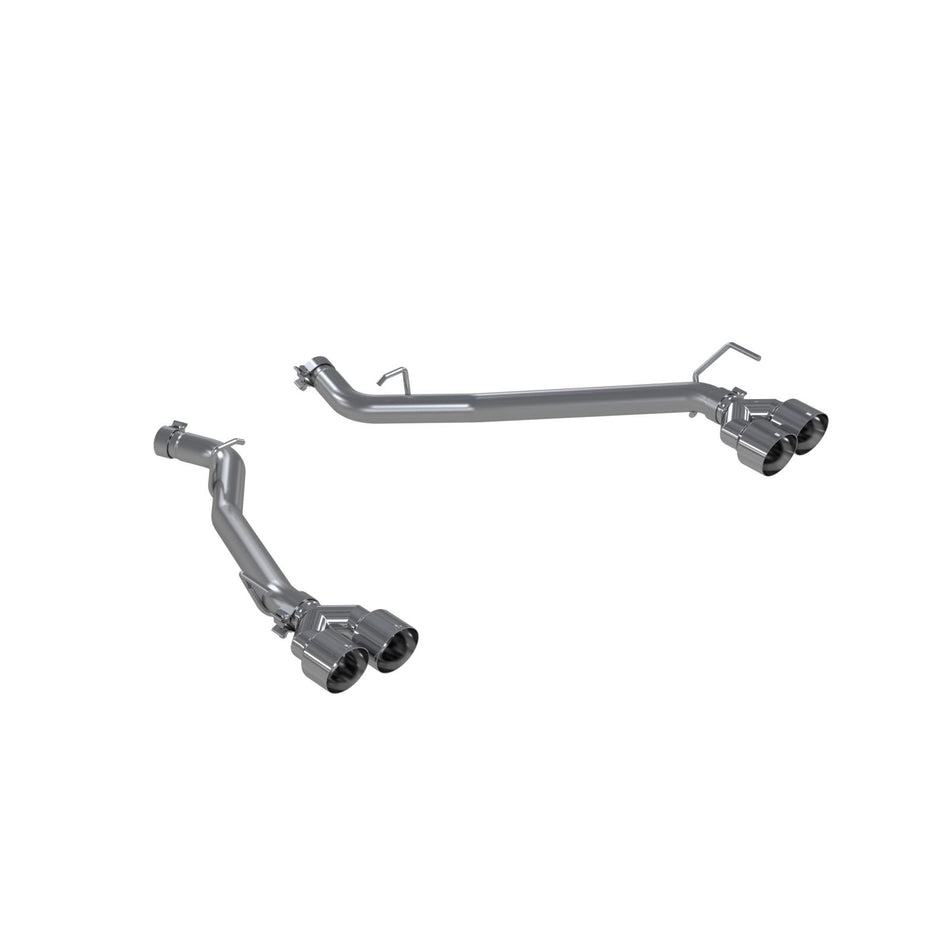 MBRP 2.5-Inch Axle-Back Exhaust Quad Armor Lite 3.0L EcoBoost/Gas 2020-2026 Ford Explorer; 2020-2026 Lincoln Aviator