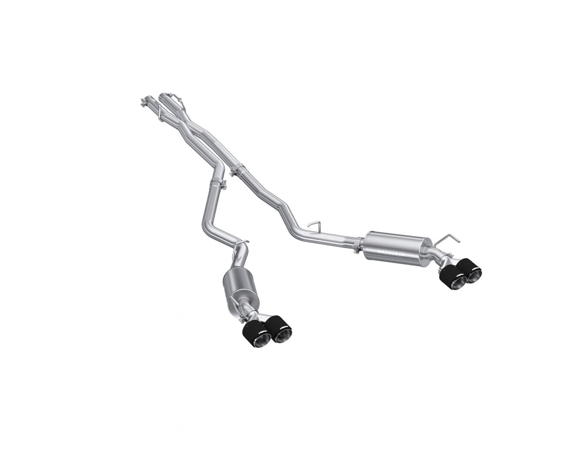 MBRP 2.5-Inch Cat-Back Exhaust Quad Armor Pro 3.0L EcoBoost/Gas 2020-2026 Ford Explorer; 2020-2026 Lincoln Aviator