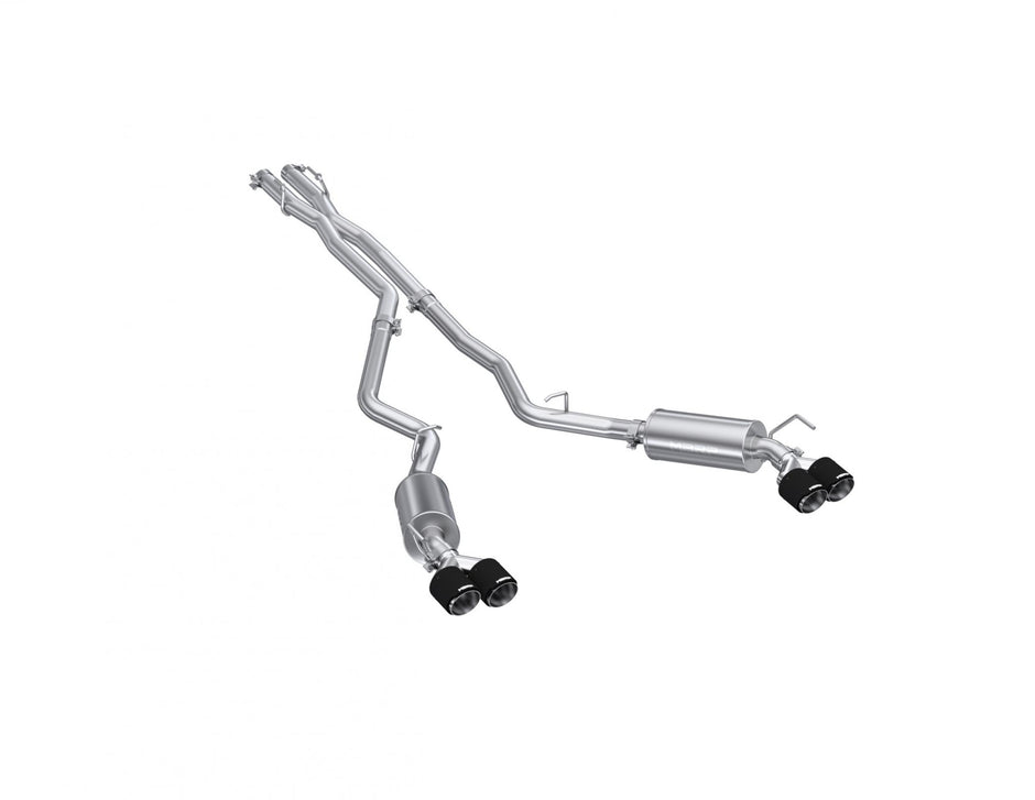 MBRP 2.5-Inch Cat-Back Exhaust Quad Armor Pro 3.0L EcoBoost/Gas 2020-2026 Ford Explorer; 2020-2026 Lincoln Aviator