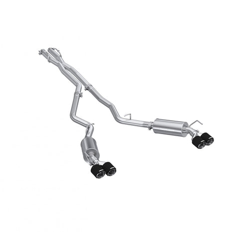 MBRP 2.5-Inch Cat-Back Exhaust Quad Armor Pro 3.0L EcoBoost/Gas 2020-2026 Ford Explorer; 2020-2026 Lincoln Aviator