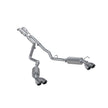MBRP 2.5-Inch Cat-Back Exhaust Quad Armor Lite 3.0L EcoBoost/Gas 2020-2026 Ford Explorer; 2020-2026 Lincoln Aviator