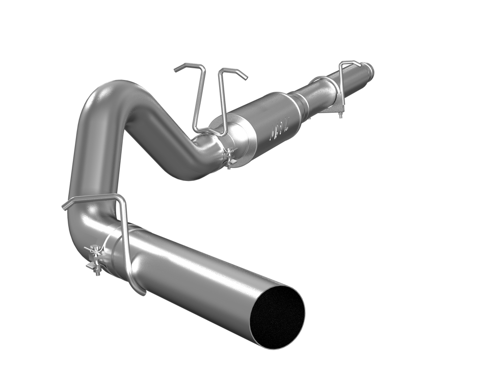 MBRP 4-Inch Cat-Back Exhaust Single Side Exit Armor Lite 6.8L Gas 1999-2004 Ford F-250 Super Duty/F-350 Super Duty Aluminized Steel Cat Back Exhaust System 4 Inch Single Side Exit No Tip Included Aluminized Steel For 99-04 Ford F-250/350 V-10
