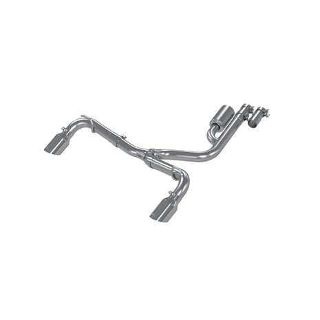 MBRP 2.5-Inch Resonator Dual Split Rear Exit Armor Plus 2.0L EcoBoost 2021-2026 Ford Bronco Sport