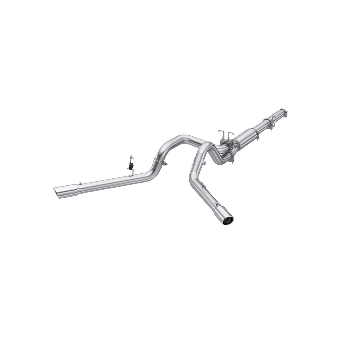 MBRP 4-Inch Cat-Back Exhaust Dual Armor Lite 6.8L Gas 1999-2004 Ford F-250 Super Duty/F-350 Super Duty