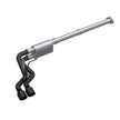 MBRP 3-Inch Cat-Back Exhaust Dual Armor Black 2.7L/3.5L/5.0L EcoBoost/Gas 2021-2026 Ford F-150 Aluminized Steel Black Coated 2.5-Inch 4-Inch 3 inch Cat-Back 2.5 inch Dual Pre-Axle (Race Profile) Black Coated 21-Up F-150
