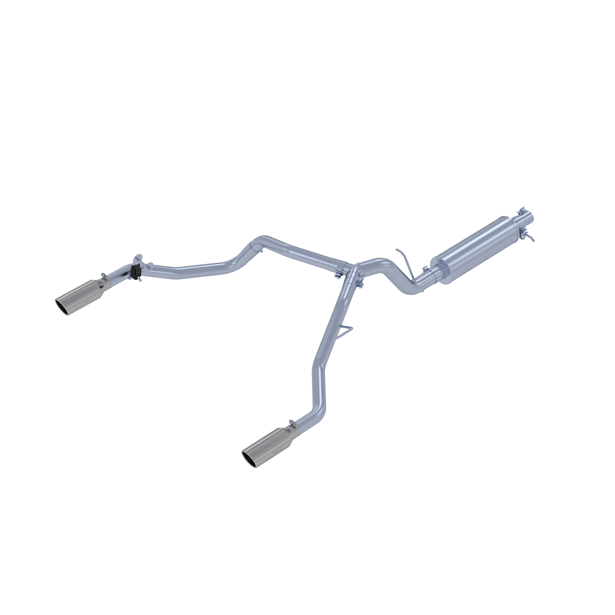 MBRP 3-Inch Cat-Back Exhaust Dual Armor Lite 2.3L EcoBoost/Gas 2019-2023 Ford Ranger