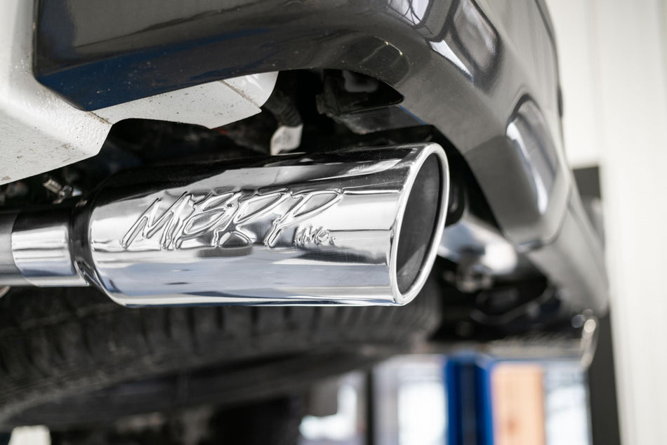 MBRP 3-Inch Cat-Back Exhaust Dual Split Rear Exit Armor Black 2.3L EcoBoost 2019-2023 Ford Ranger