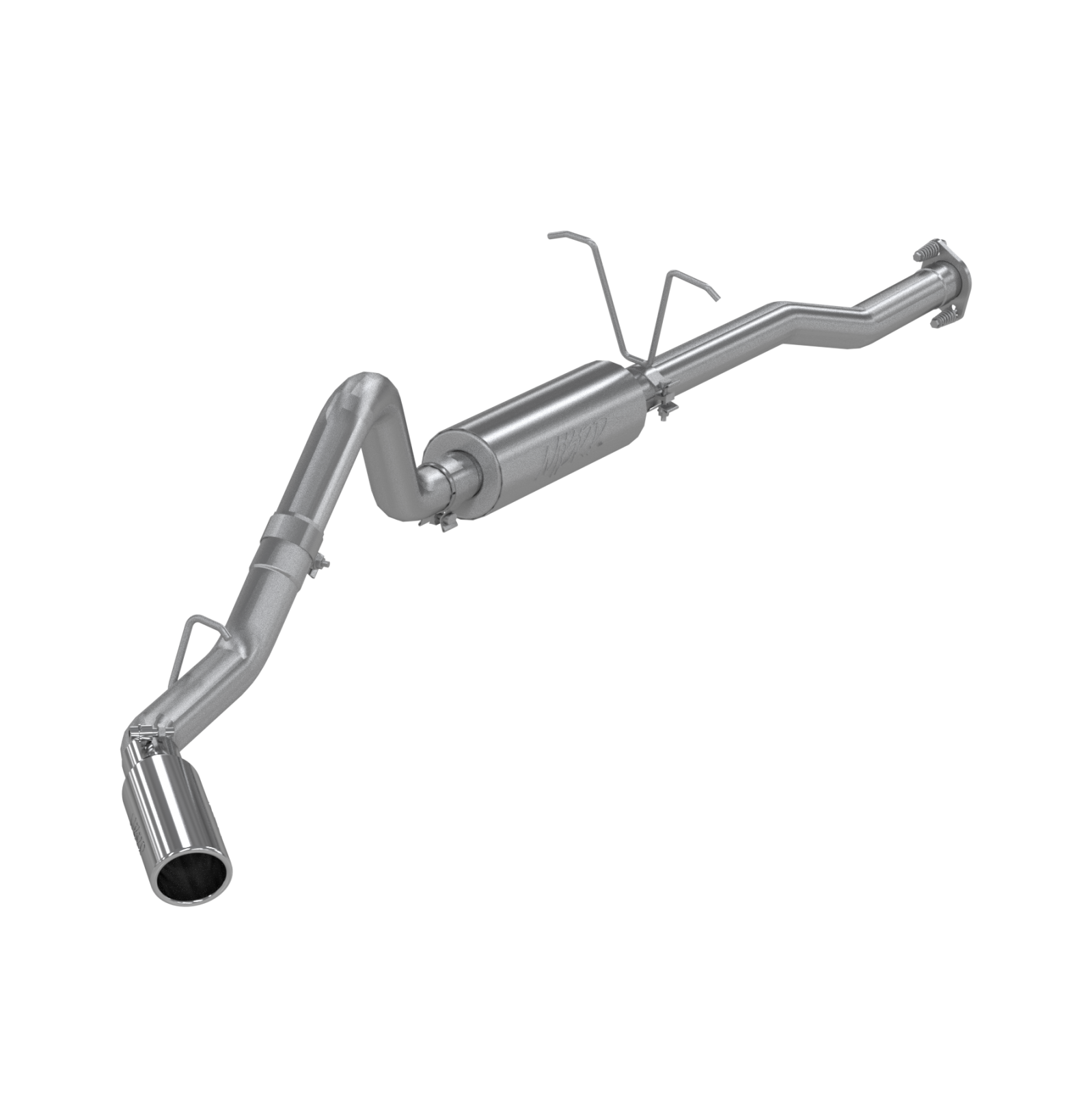 MBRP 2.5-Inch Cat-Back Exhaust Single Side Armor Plus 3.0L/4.0L Gas 1998-2011 Ford Ranger; 1998-2008 Mazda B3000; 1998-2009 Mazda B4000