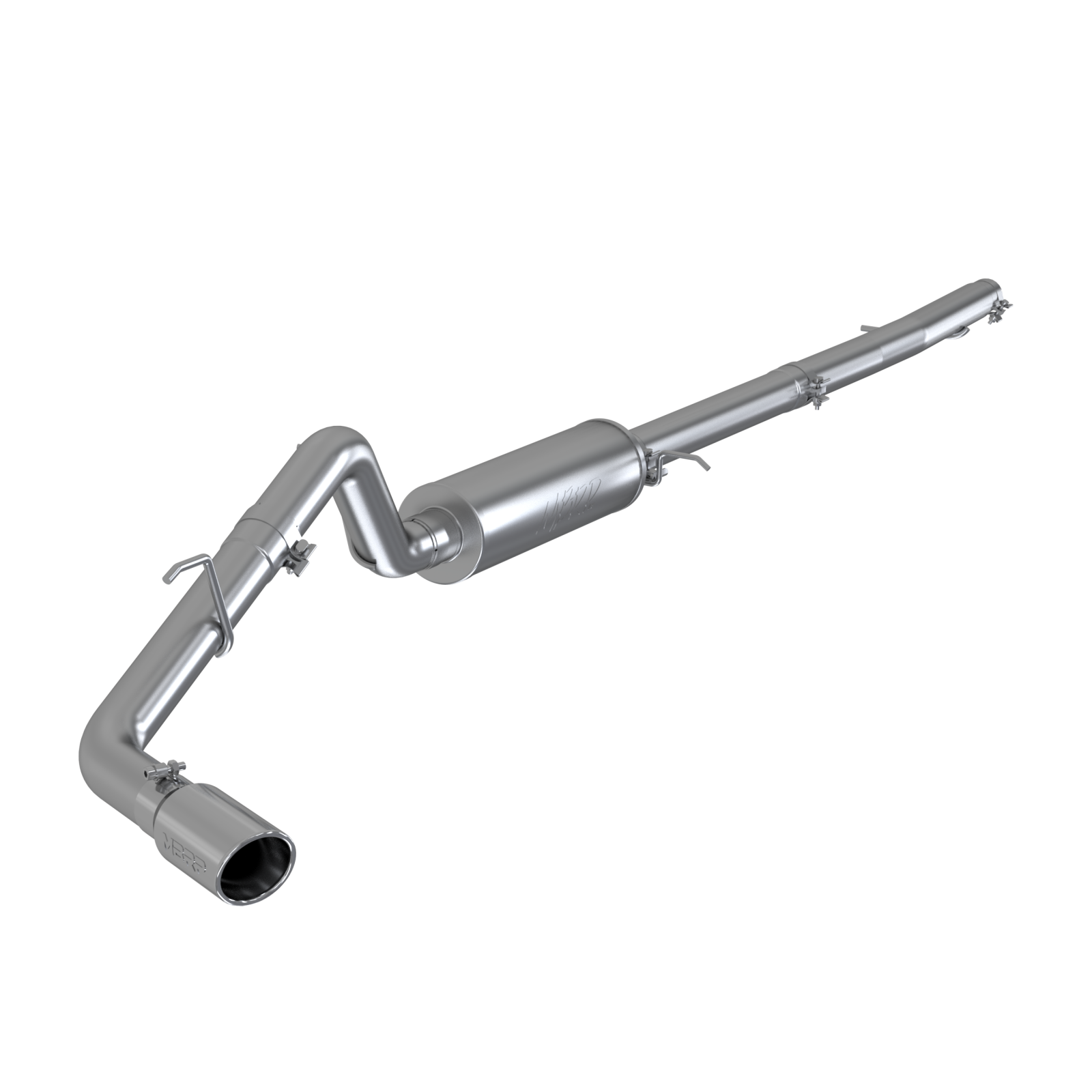 MBRP 3-Inch Cat-Back Exhaust Single Side Exit Armor Pro 2.3L EcoBoost 2019-2023 Ford Ranger