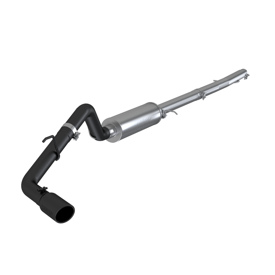 MBRP 3-Inch Cat-Back Exhaust Single Side Exit Armor Black 2.3L EcoBoost 2019-2023 Ford Ranger