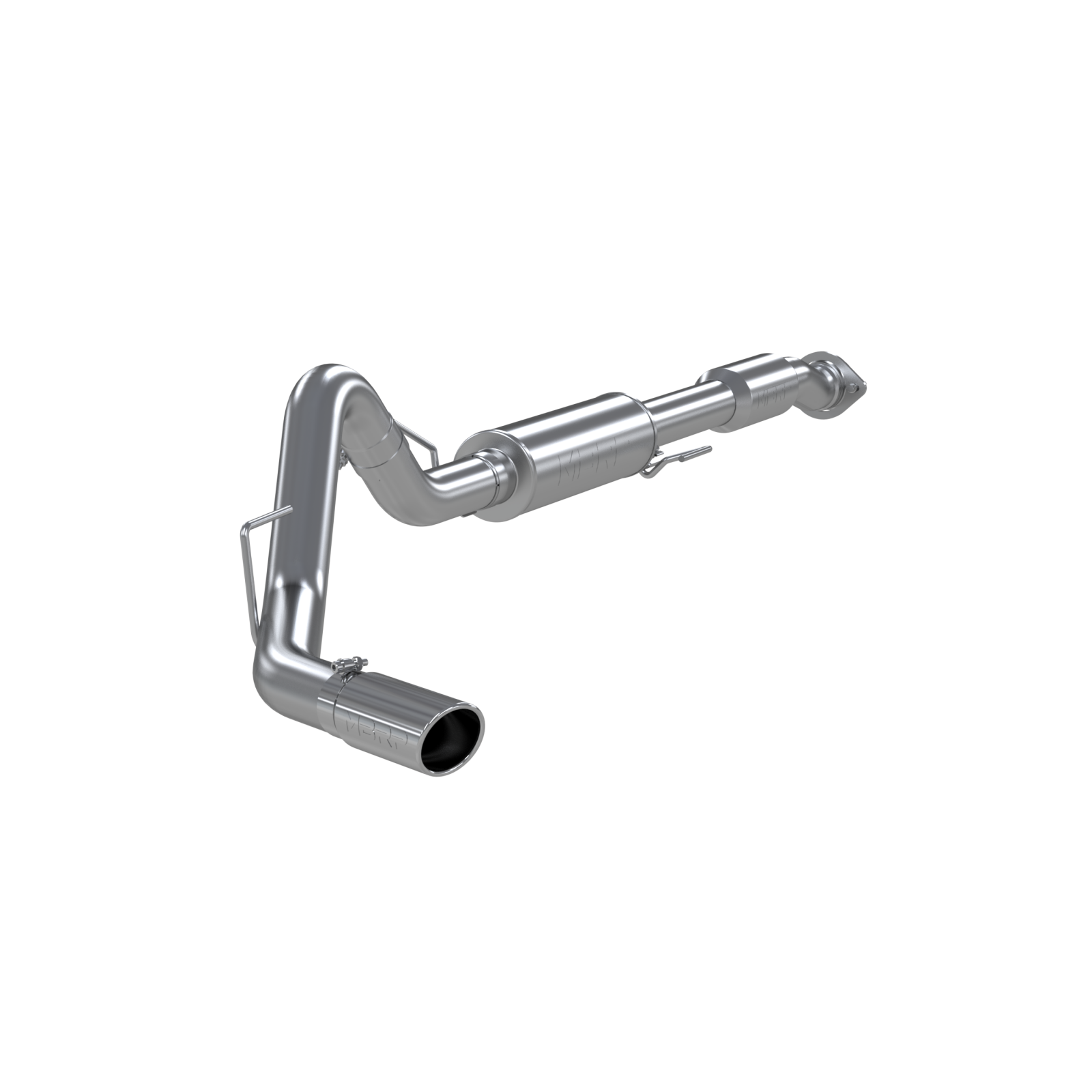MBRP 3.5-Inch Cat-Back Exhaust Single Armor Lite 6.2L Gas 2011-2014 Ford F-150