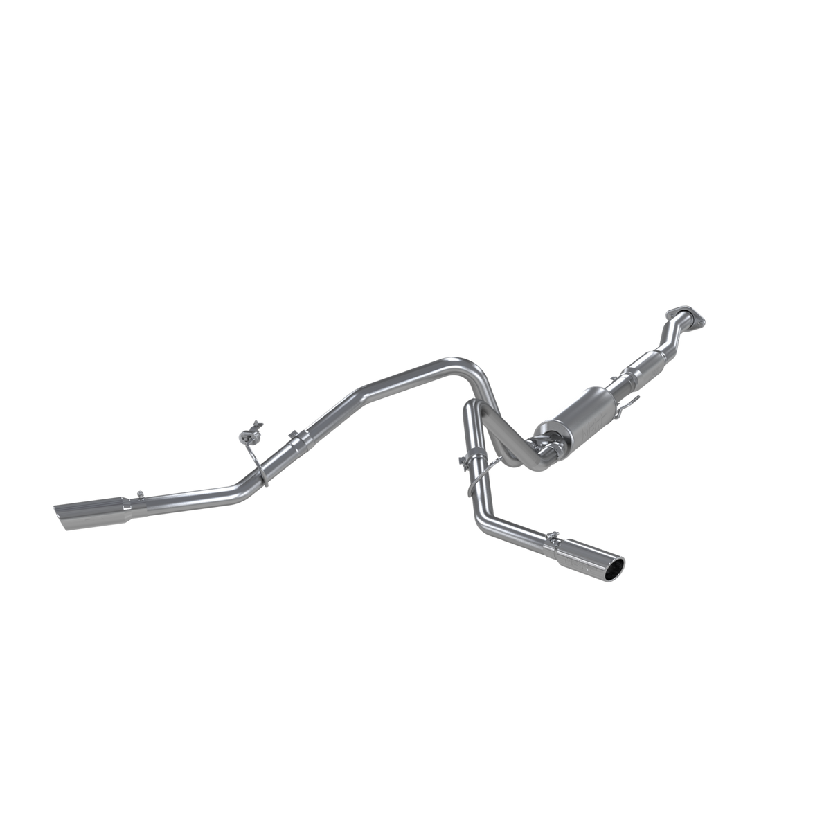 MBRP 2.5-Inch Cat-Back Exhaust Dual Armor Lite 5.0L Gas 2011-2014 Ford F-150 Aluminized Steel Crew Cab, Extended Cab, Regular Cab Long Bed 66.0 inch, 78.0 inch 3.5-Inch 11-14 Ford F-150 3 Inch Cat-Back 2.5 Inch Dual Split Side Armor Lite
