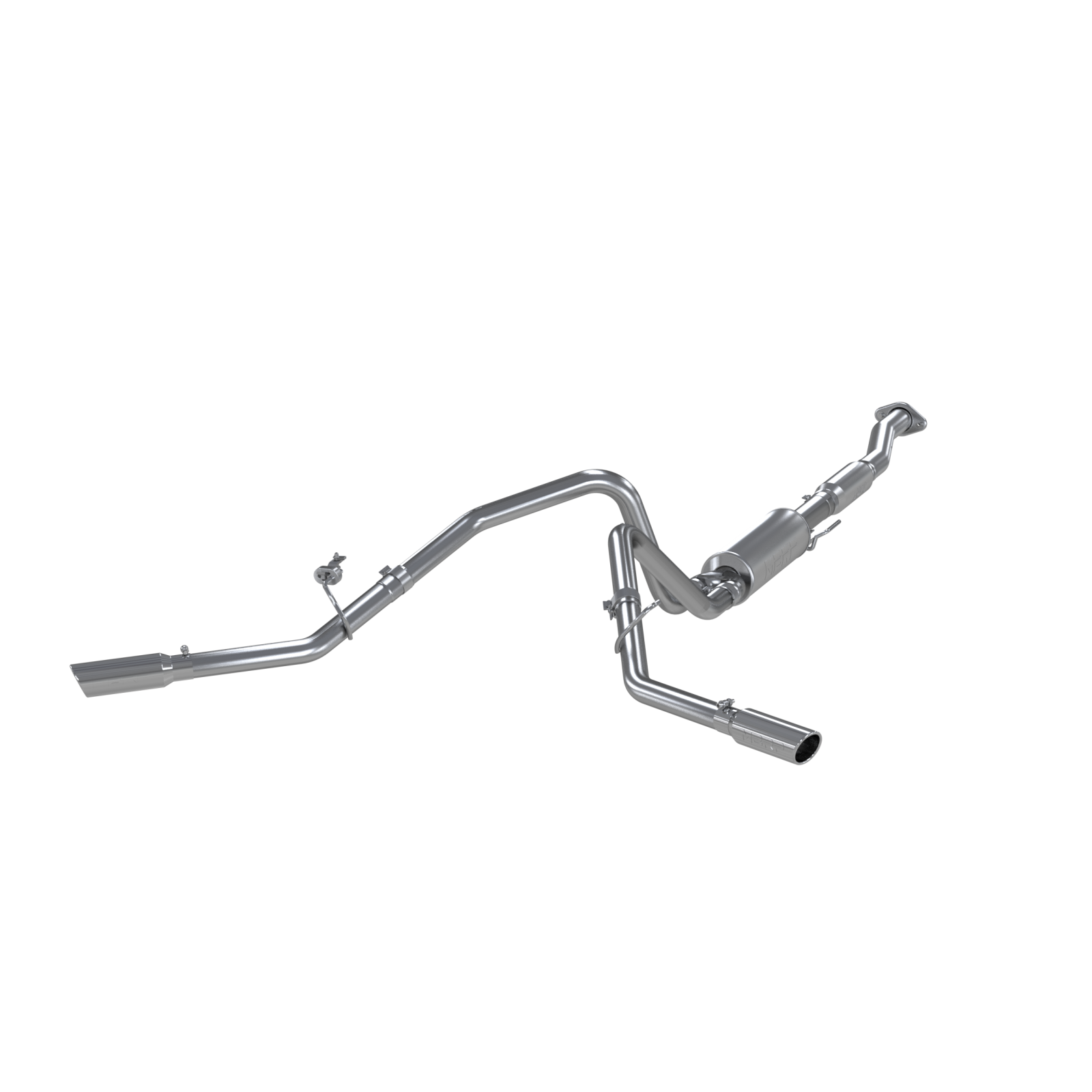 MBRP 2.5-Inch Cat-Back Exhaust Dual Armor Lite 5.0L Gas 2011-2014 Ford F-150 Aluminized Steel Crew Cab, Extended Cab, Regular Cab Long Bed 66.0 inch, 78.0 inch 3.5-Inch 11-14 Ford F-150 3 Inch Cat-Back 2.5 Inch Dual Split Side Armor Lite