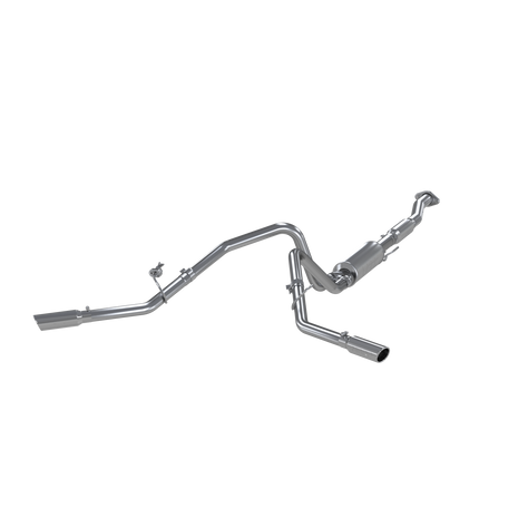 MBRP 2.5-Inch Cat-Back Exhaust Dual Armor Lite 5.0L Gas 2011-2014 Ford F-150 Aluminized Steel Crew Cab, Extended Cab, Regular Cab Long Bed 66.0 inch, 78.0 inch 3.5-Inch 11-14 Ford F-150 3 Inch Cat-Back 2.5 Inch Dual Split Side Armor Lite
