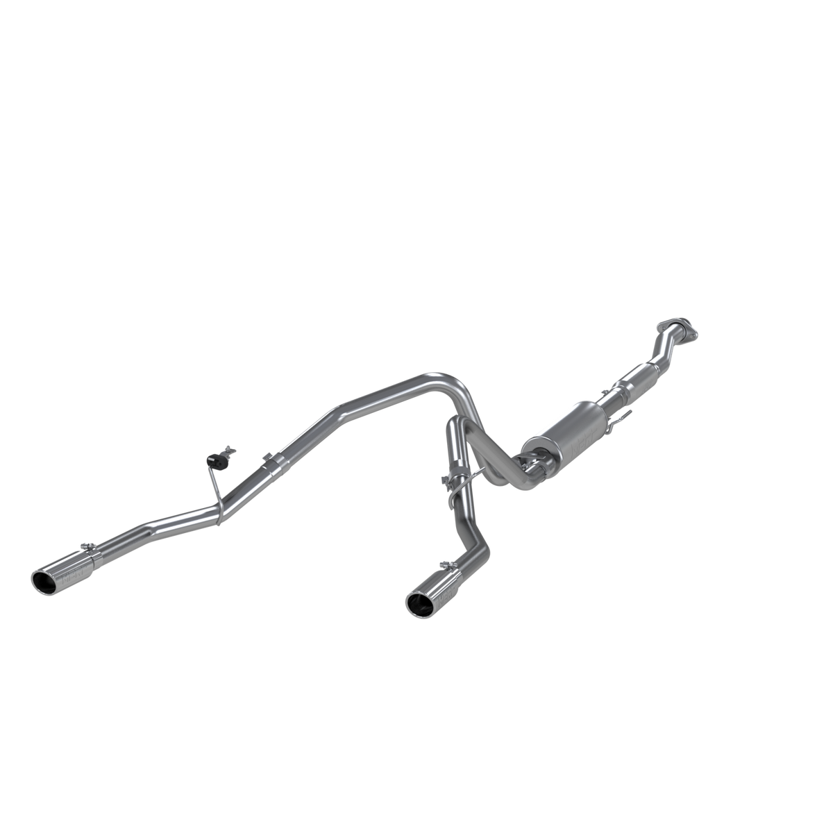 MBRP 2.5-Inch Cat-Back Exhaust Dual Armor Lite 5.0L Gas 2011-2014 Ford F-150 Aluminized Steel Crew Cab, Extended Cab, Regular Cab Long Bed 66.0 inch, 78.0 inch 3.5-Inch Ford 3 Inch Cat-Back For 11-14 Ford F-150 5.0L Regular Cab/Long Bed