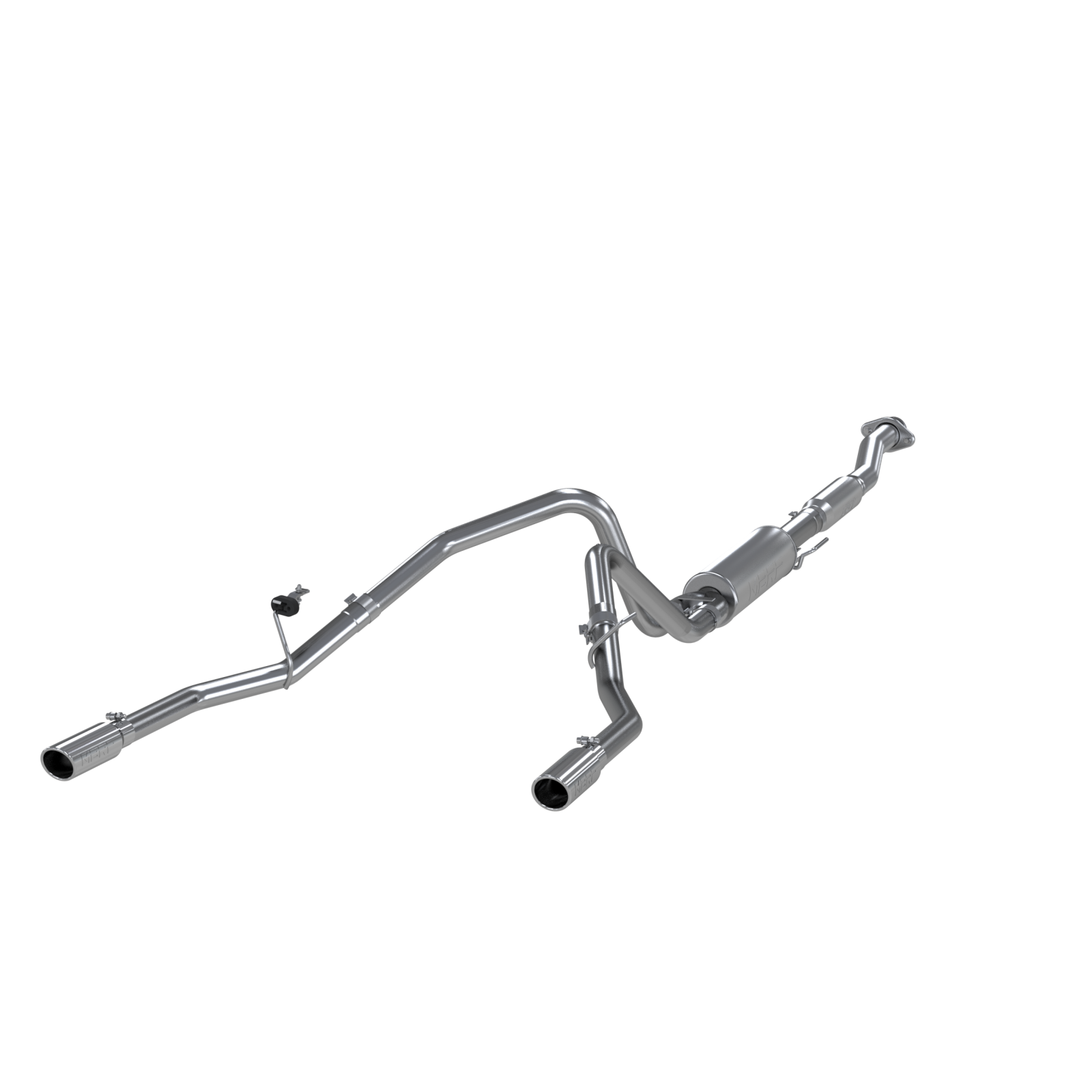 MBRP 2.5-Inch Cat-Back Exhaust Dual Armor Lite 5.0L Gas 2011-2014 Ford F-150 Aluminized Steel Crew Cab, Extended Cab, Regular Cab Long Bed 66.0 inch, 78.0 inch 3.5-Inch Ford 3 Inch Cat-Back For 11-14 Ford F-150 5.0L Regular Cab/Long Bed
