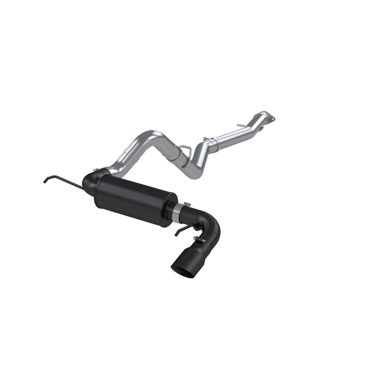MBRP 3-Inch Cat-Back Exhaust Single Rear Exit Armor Black 2.3L/2.7L EcoBoost/Gas 2021-2026 Ford Bronco