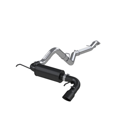 MBRP 3-Inch Cat-Back Exhaust Single Rear Exit Armor Black 2.3L/2.7L EcoBoost/Gas 2021-2026 Ford Bronco