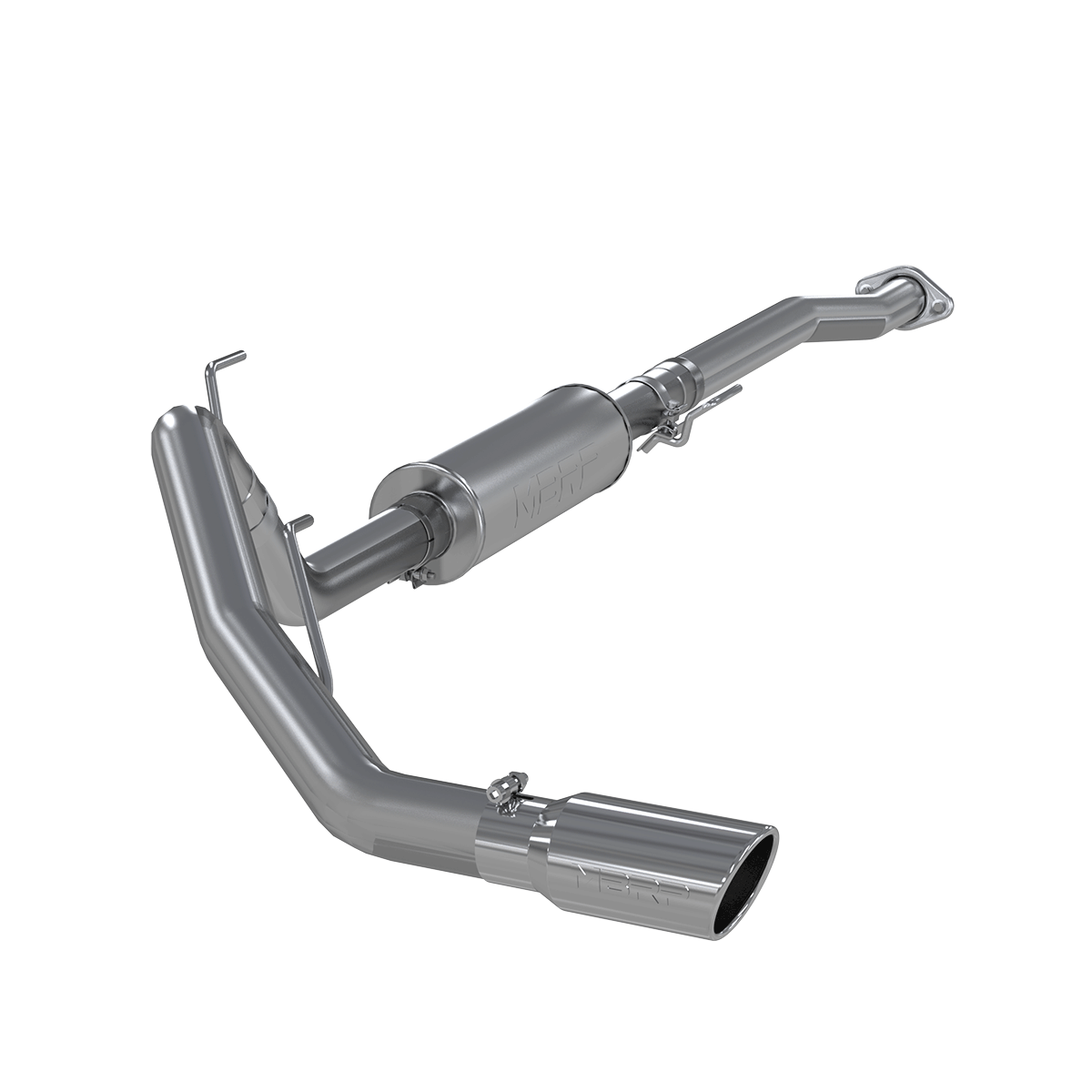 MBRP 3-Inch Cat-Back Exhaust Single Side Exit Armor Plus 3.5L EcoBoost 2011-2014 Ford F-150