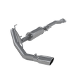 MBRP 3-Inch Cat-Back Exhaust Single Side Exit Armor Lite 3.5L EcoBoost 2011-2014 Ford F-150 Aluminized Steel Crew Cab, Extended Cab, Regular Cab