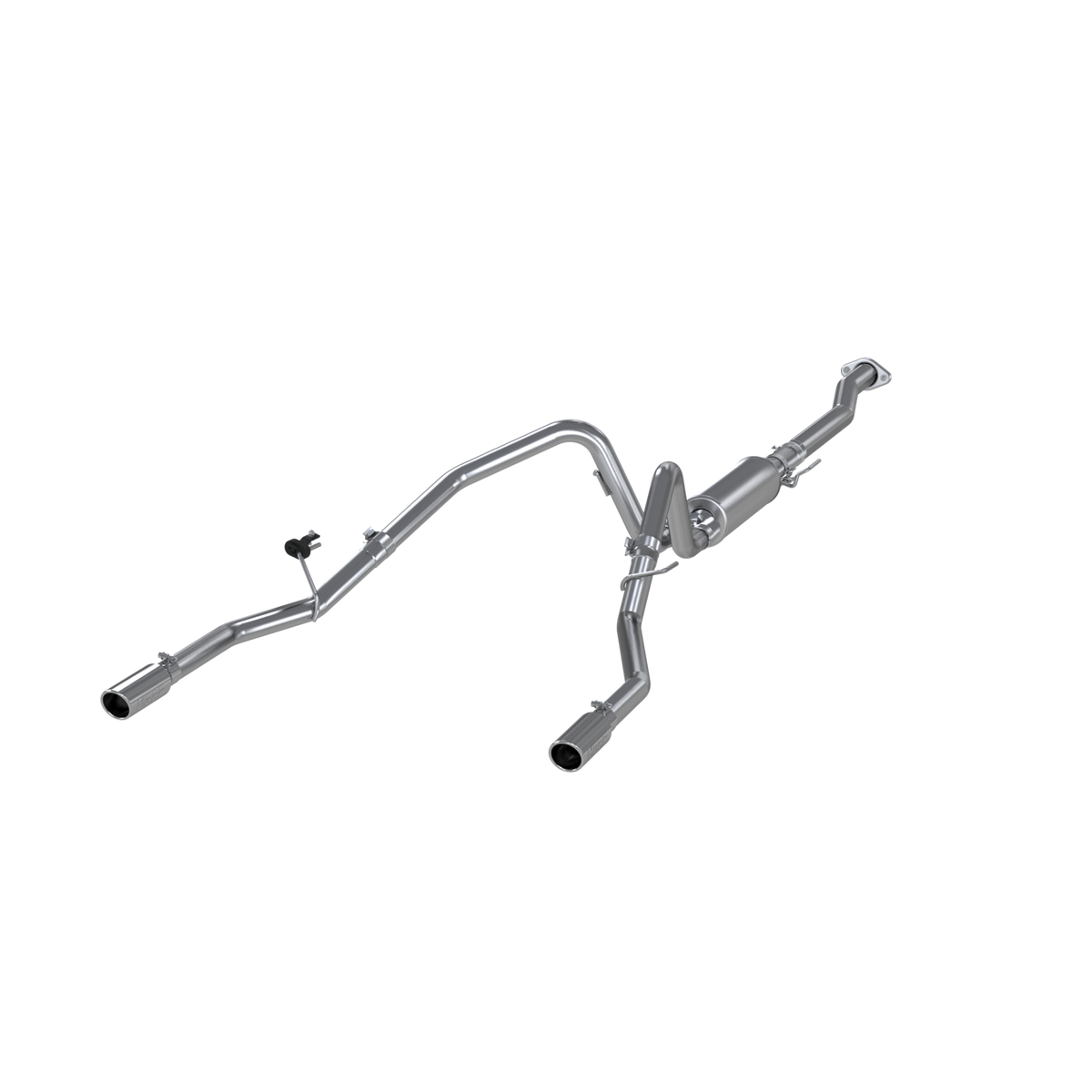 MBRP 2.5-Inch Cat-Back Exhaust Dual Rear Exit Armor Lite 3.5L EcoBoost 2011-2014 Ford F-150