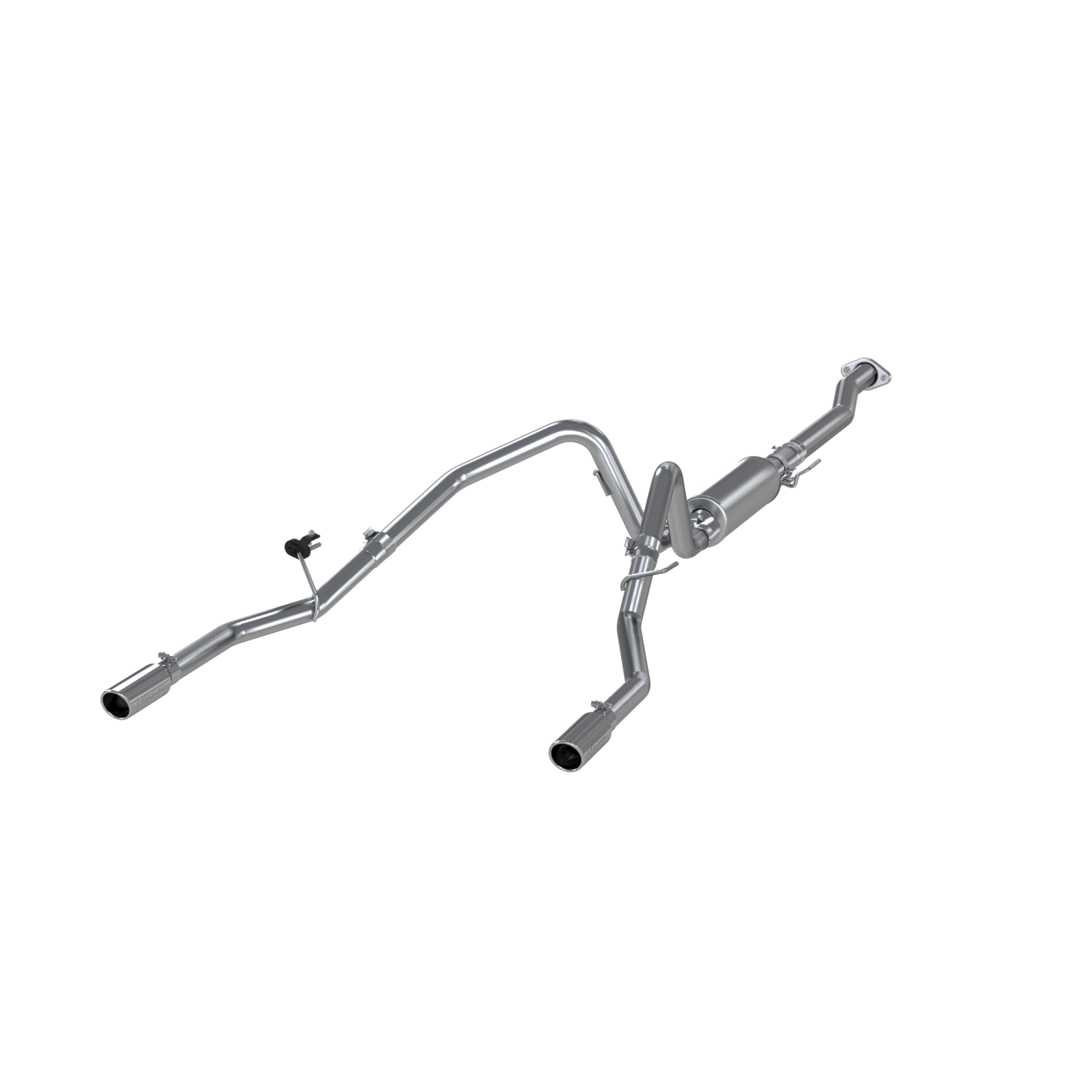 MBRP 2.5-Inch Cat-Back Exhaust Dual Rear Exit Armor Lite 3.5L EcoBoost 2011-2014 Ford F-150