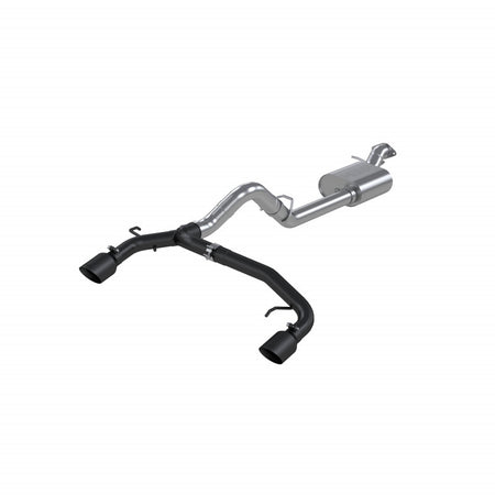 MBRP Cat-Back Exhaust Dual Armor Black 2.3L/2.7L EcoBoost/Gas 2021-2026 Ford Bronco