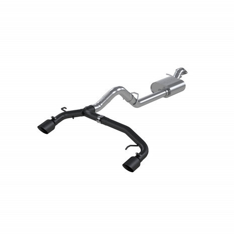 MBRP Cat-Back Exhaust Dual Armor Black 2.3L/2.7L EcoBoost/Gas 2021-2026 Ford Bronco